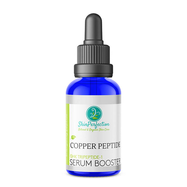 DIY Copper Peptide serum booster regenerates skin and reduces wrinkles