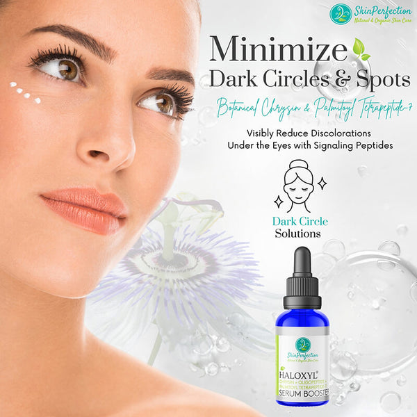 Haloxyl for reducing dark circles and under-eye puffiness