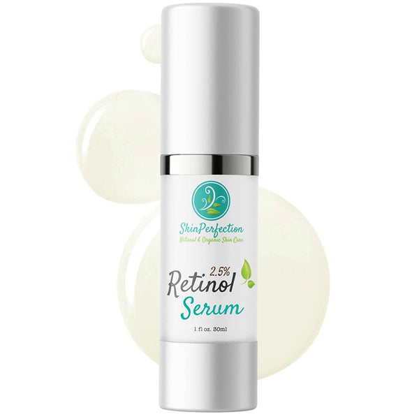 2.5% Retinol Gel-Skin Perfection Natural and Organic Skin Care