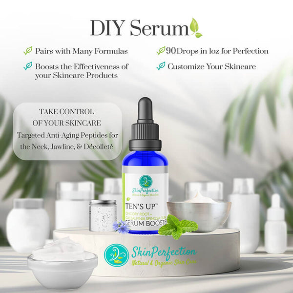 DIY Tens-Up serum for personalized skin tightening treatments